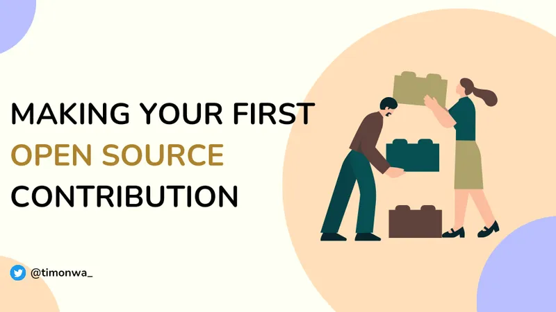 Making Your First Open-source Contribution: A Beginner's Guide