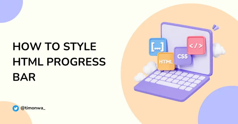 How to Style Html Progress Bar