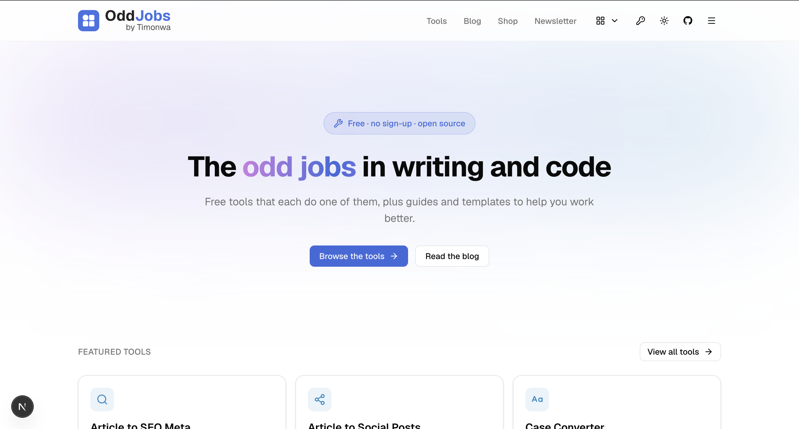 Odd Jobs