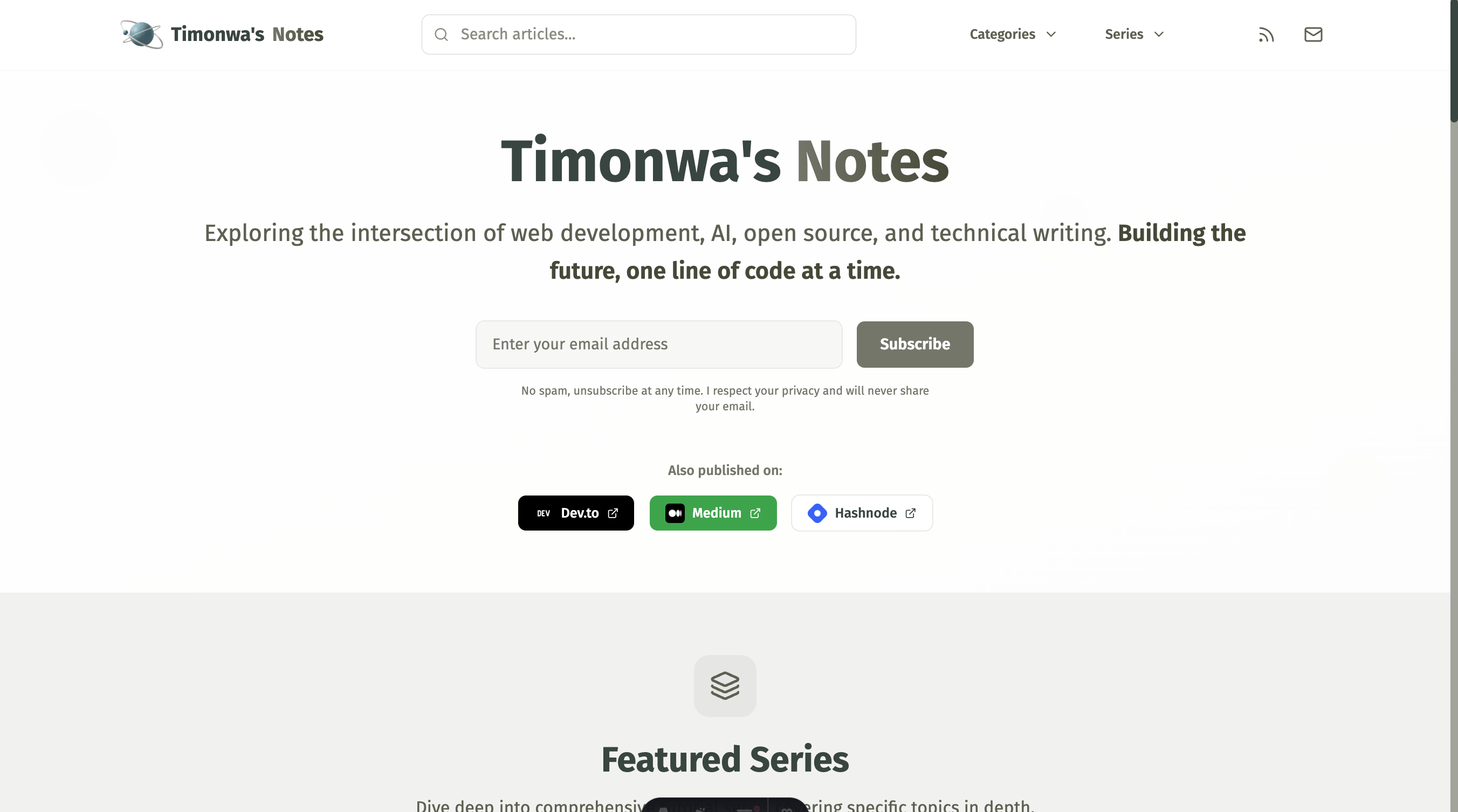 Timonwa's Notes